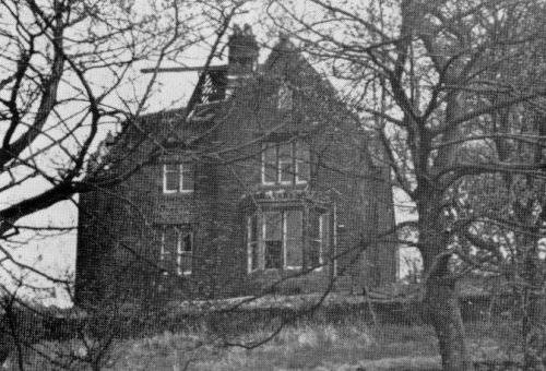 The old Vicarage - Opened 1877. No central heating. 26 rooms. Closed 1956. Demolished 1977